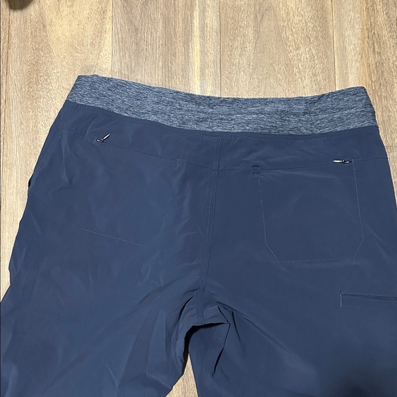 Duluth Trading Co ARMACHILLO COOLING Women Blue Cargo drawstring Pants - Picture 6 of 9